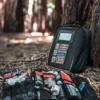 The Vehicle First Aid Kit can be used outdoors